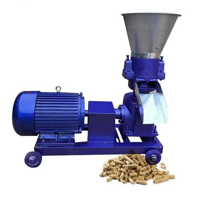 Feed rabbit feed pellet machine