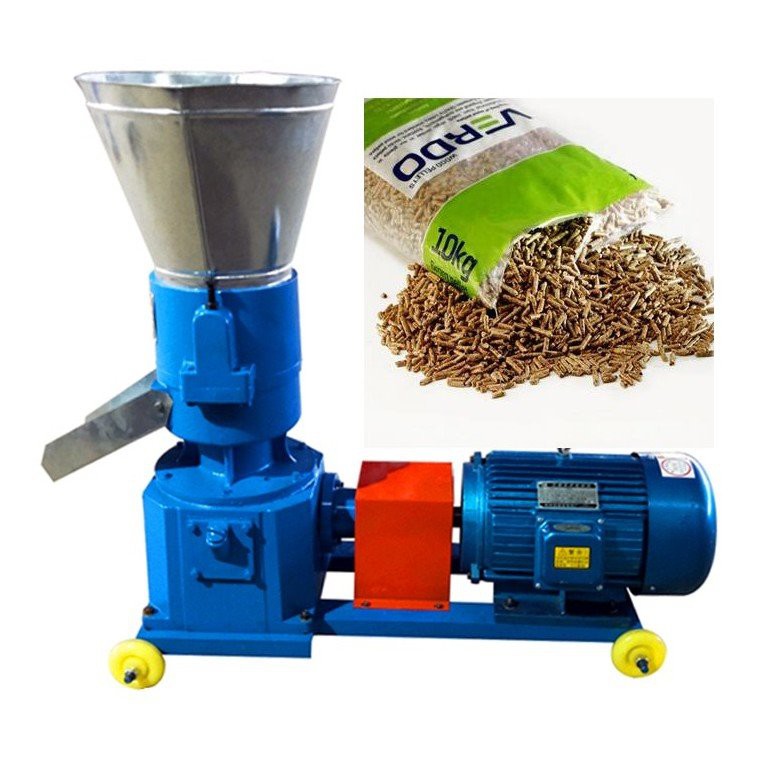 Feed rabbit feed pellet machine