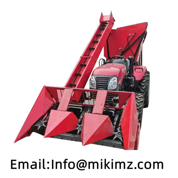 2 Row mini corn harvesting backpack corn harvester for tractor
