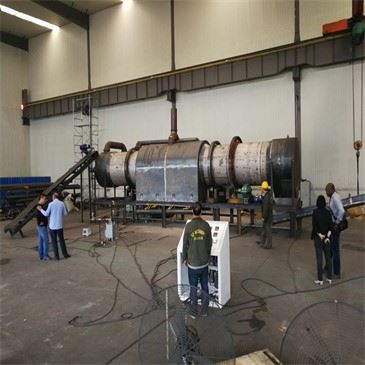 400- Carbonization Furnace Bamboo Biomass Wood Briquette Making Machine