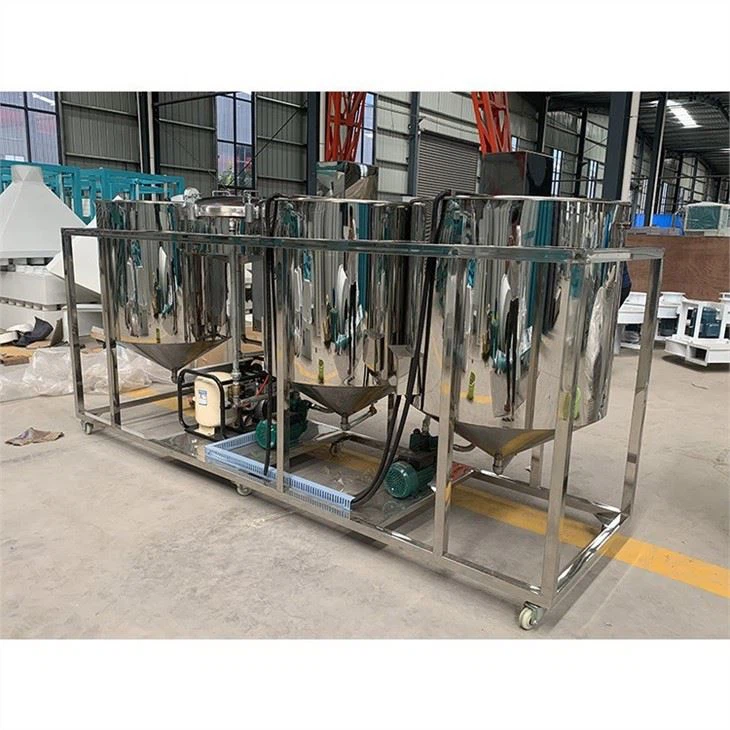 Animal Fat Oil Refining Machine
