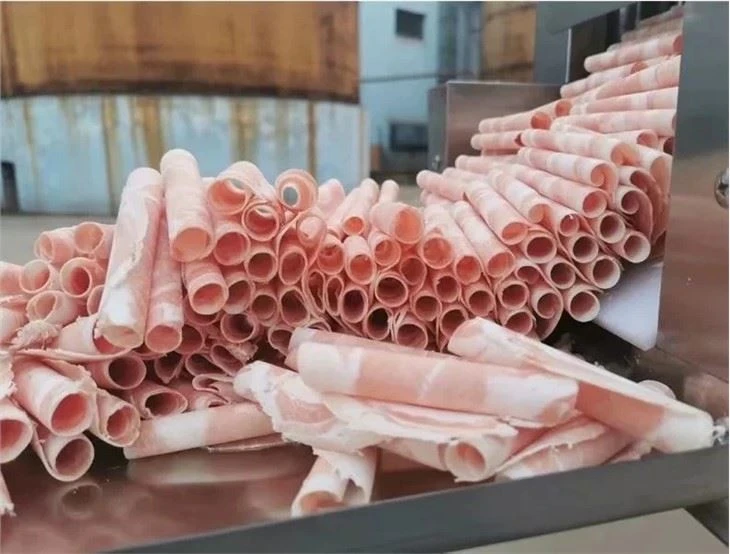 Horizontal Fresh Frozen Meat Slicer