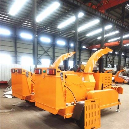 Farm Petrol Power Log Chipper Shredder