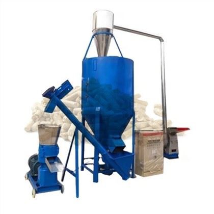 Endistriyèl fè bwa Biomass Pellet machin liy