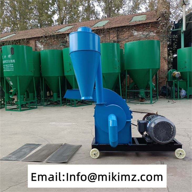 Vètikal Hammer Mill Manje Ekipman Hammer Mill