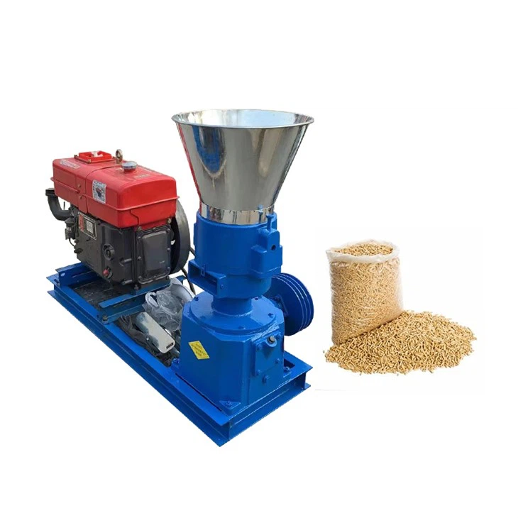 Machin versatile poul manje granules